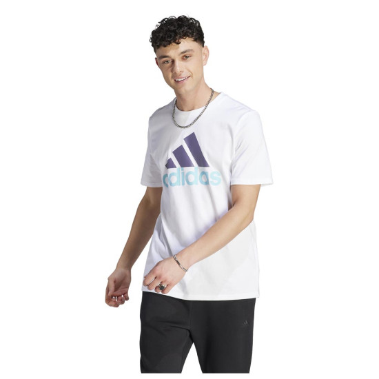 Adidas Ανδρική κοντομάνικη μπλούζα Essentials Single Jersey Big Logo